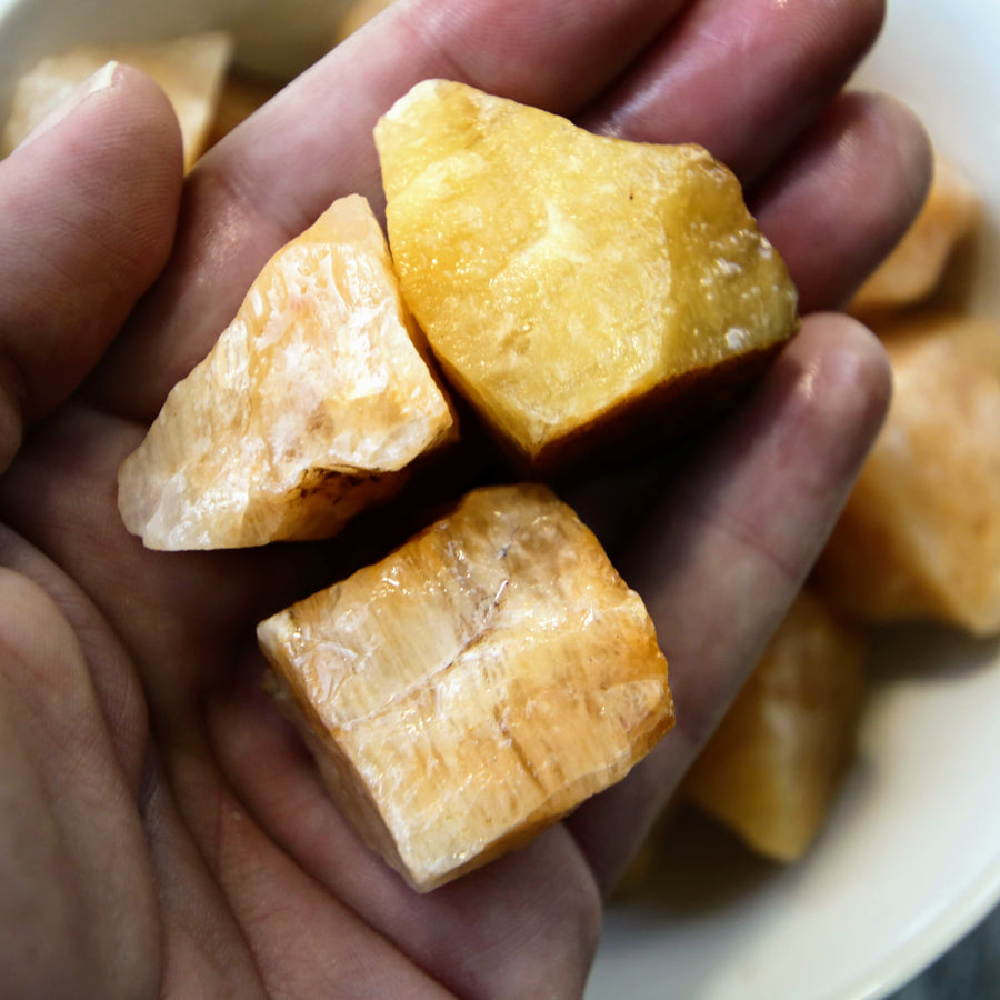 Yellow Aventurine Natural Chunks from India