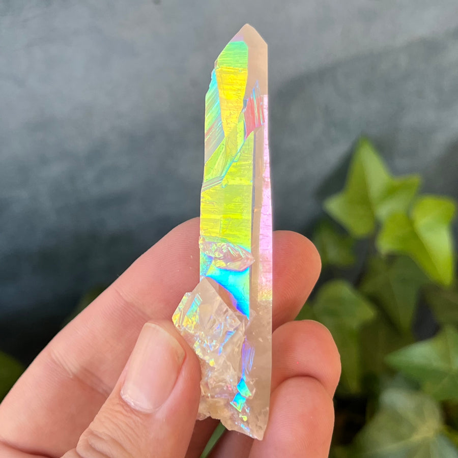 Angel Aura Quartz Point from Arkansas