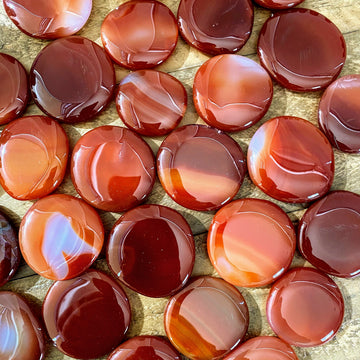 Carnelian Pocket Stone from Madagascar