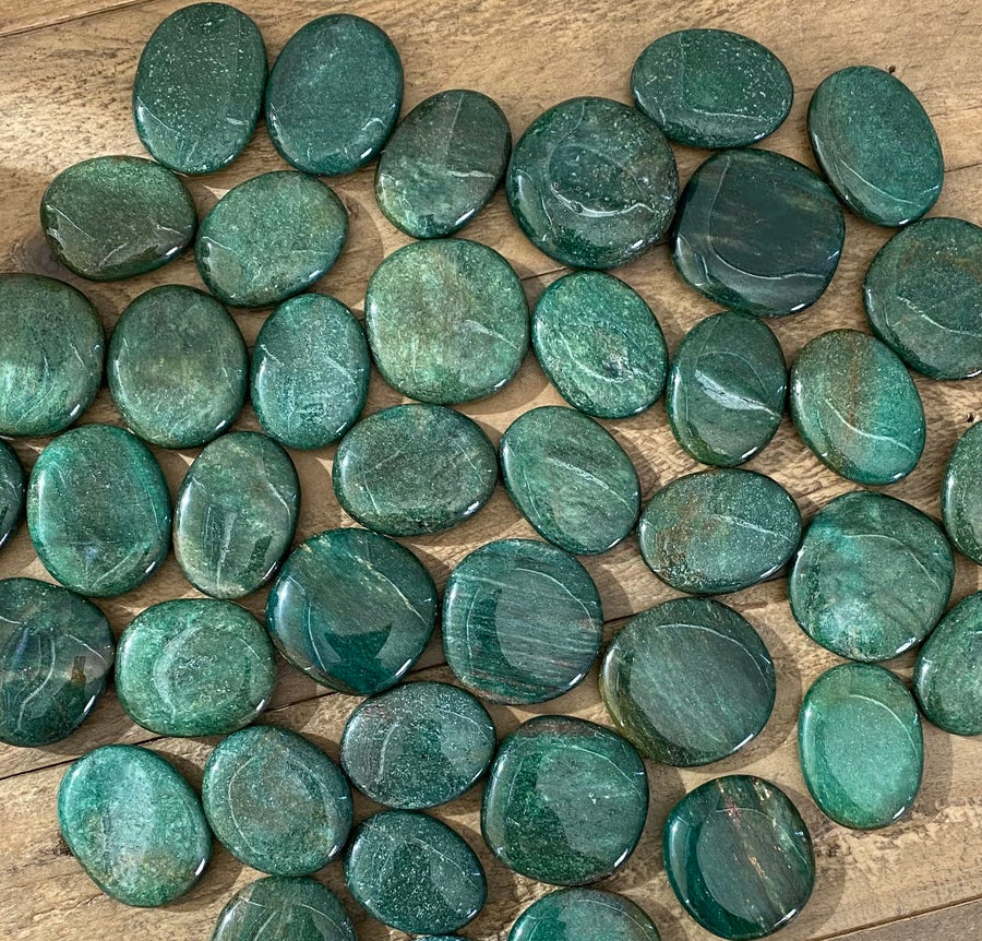 Fuschite Pocket Stones from India!