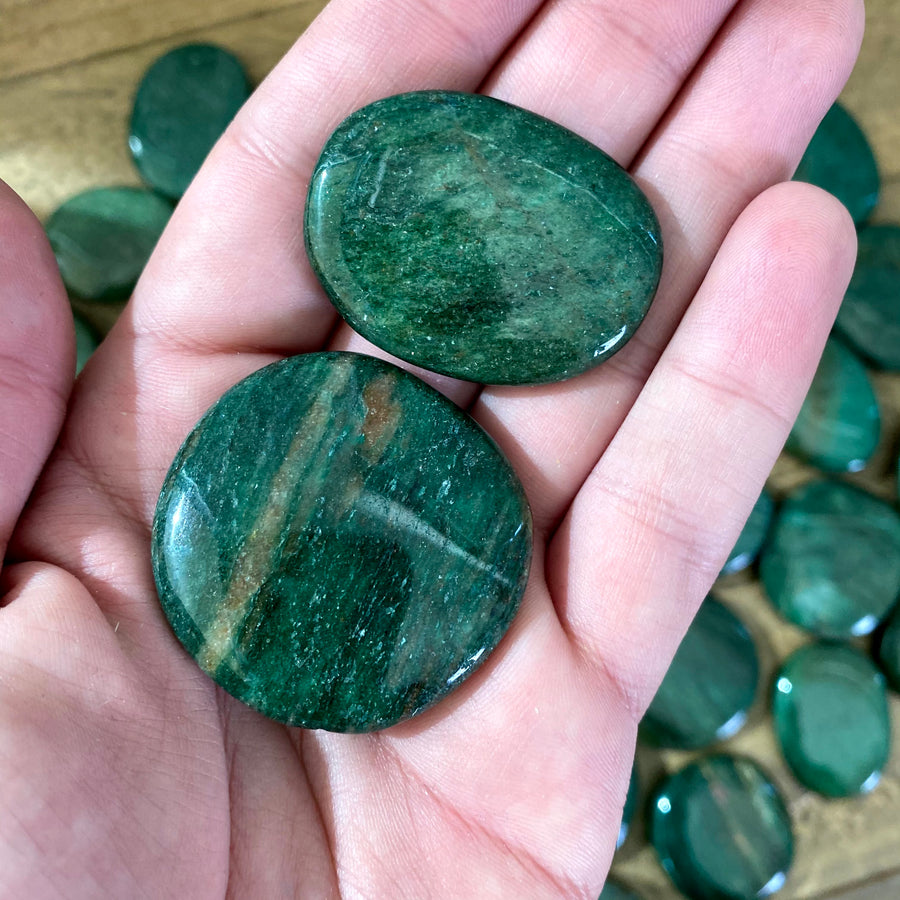 Fuschite Pocket Stones from India!