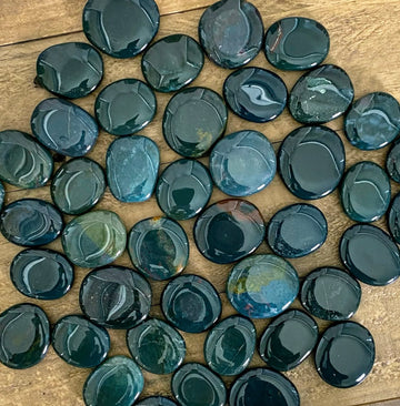 Bloodstone Pocket Stones from India