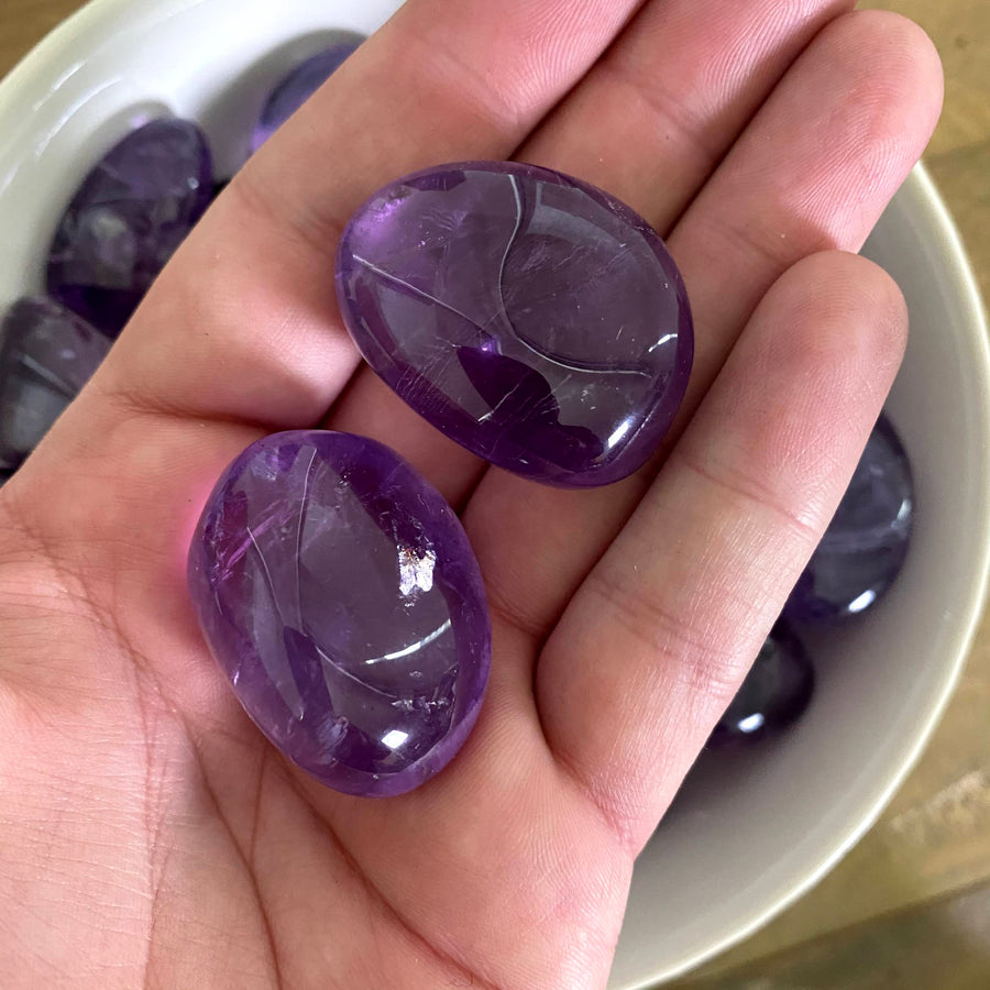 Amethyst Tumbled From Brazil