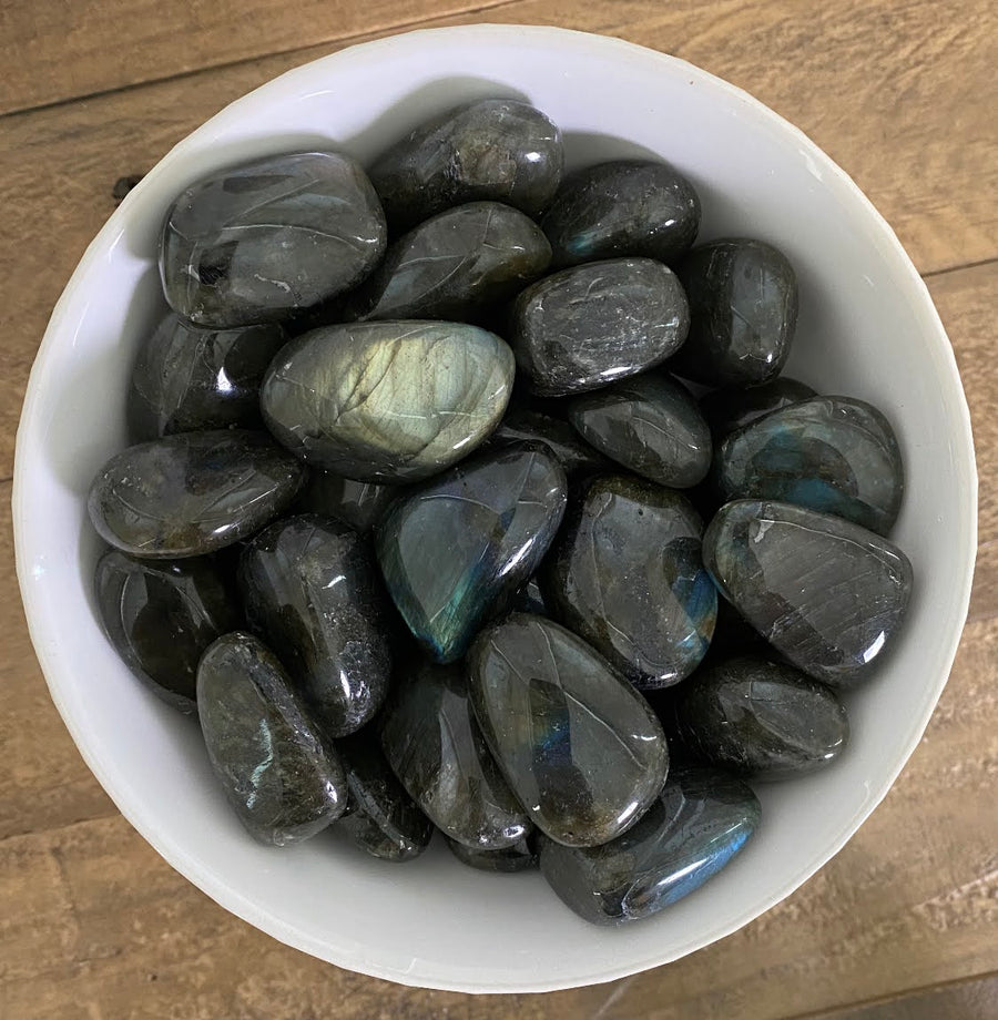 Labradorite Tumbled from Madagascar