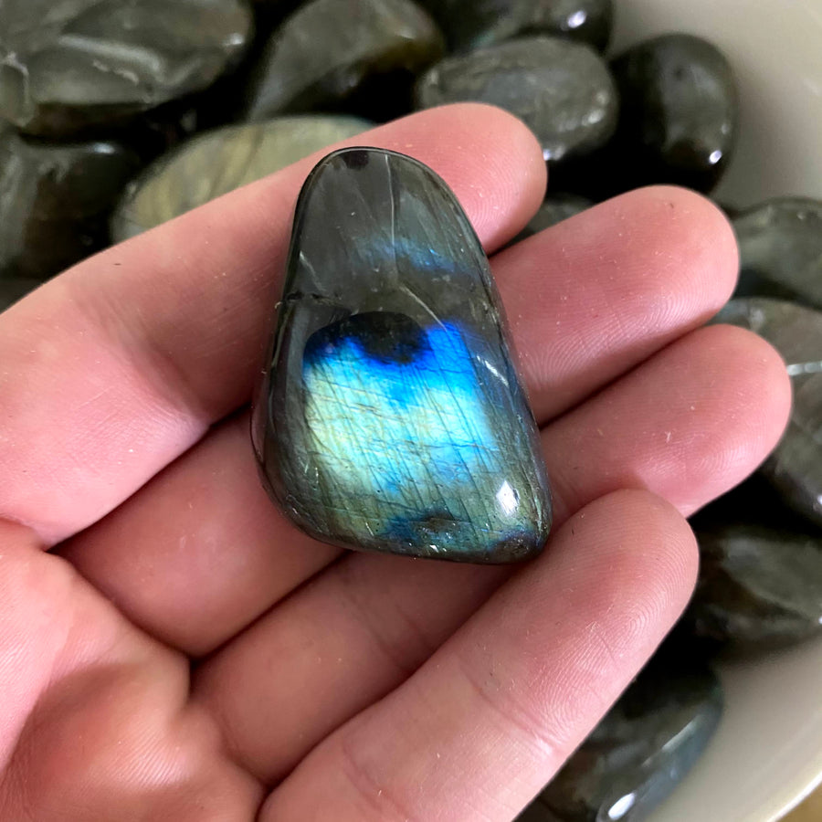 Labradorite Tumbled from Madagascar