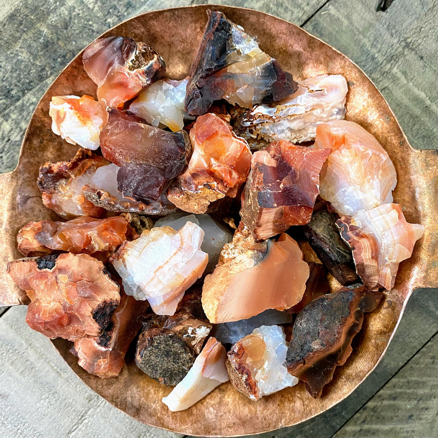 Carnelian Natural Chunks - Small from Madagascar