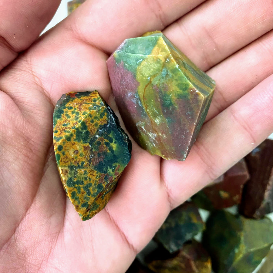 Fancy Bloodstone Natural Chunks from India