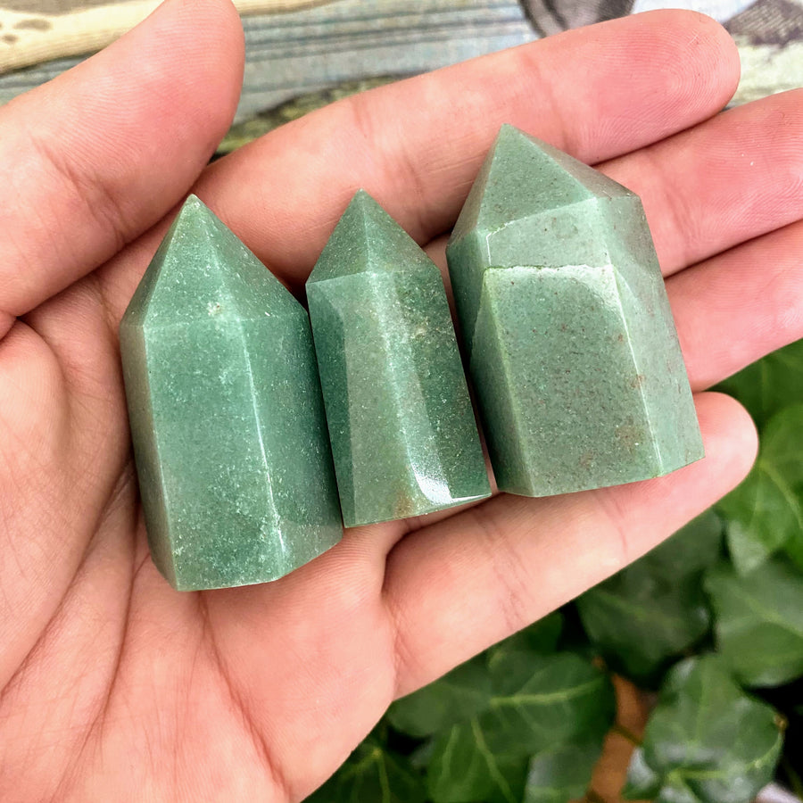 Green Aventurine Towers from China