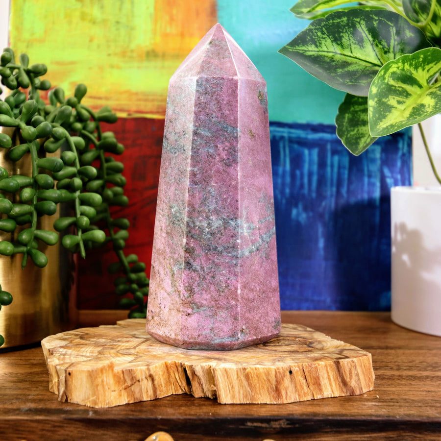 Ruby and Kyanite Tower from India