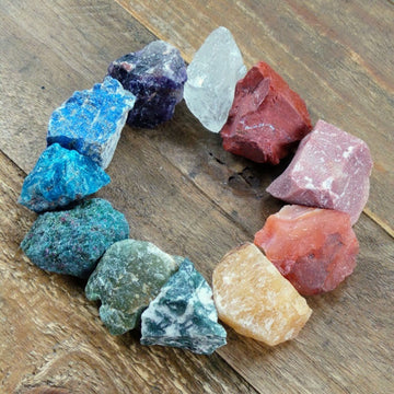 Rainbow Chakra Natural Chunk Parcel