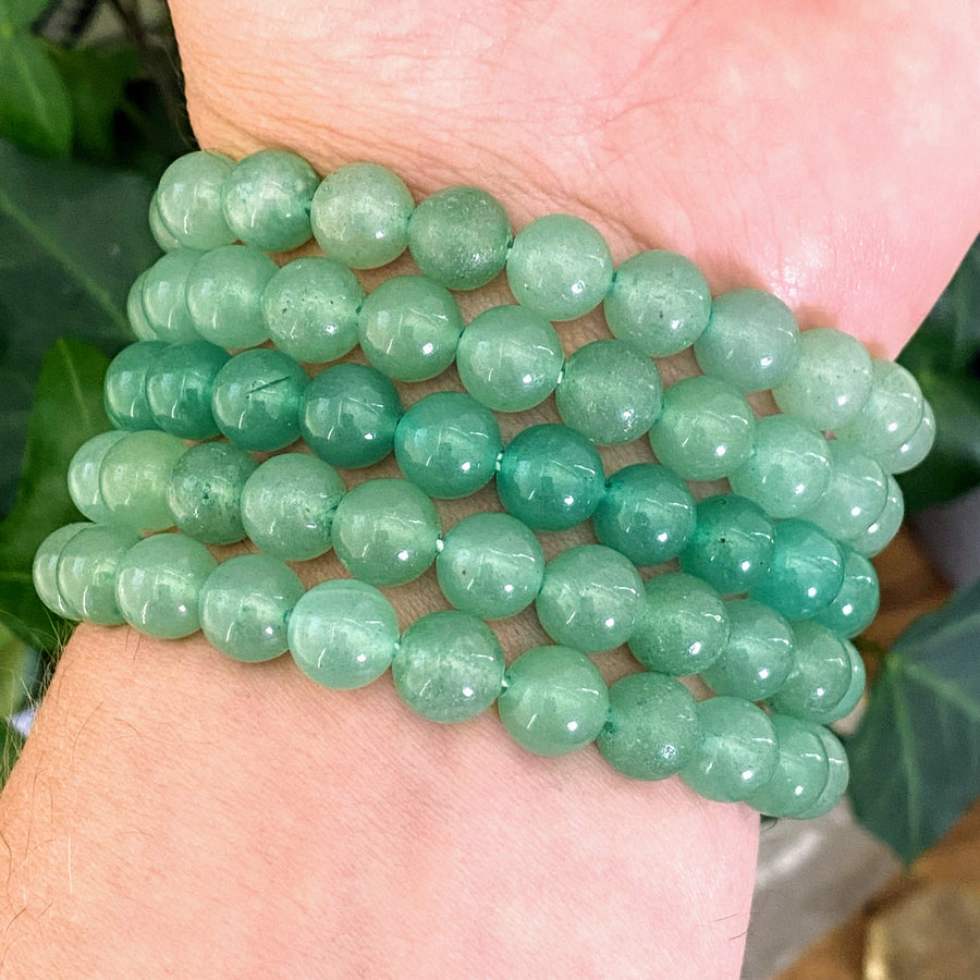 Green Aventurine Gemstone Bracelet