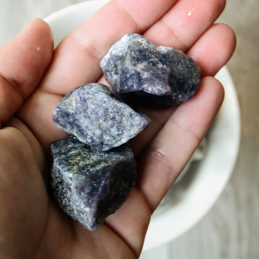 Iolite Natural Chunks from India