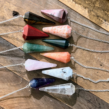 Gemstone Pendulums